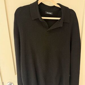 NAADAM Men's Cashmere Sweater in Black